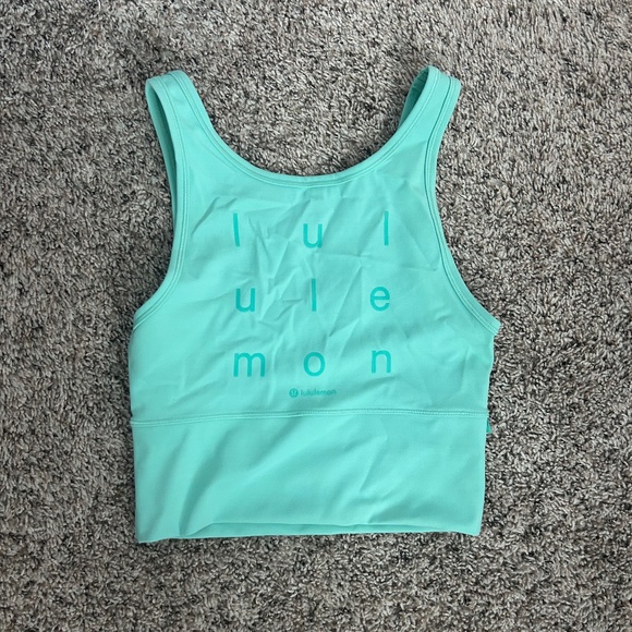 Lululemon Power Pivot Tank Top Mint Size 2 - Picture 1 of 2